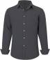 Steel Grey Plain Full sleeve mens shirt Manufacturers, Suppliers, Exporters in Surat