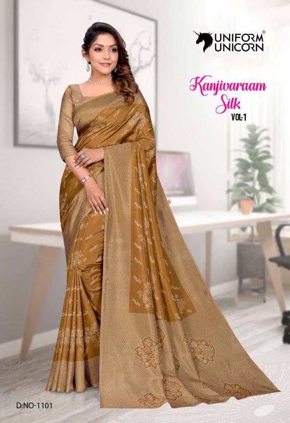 Stylish Corporate Uniform Saree Manufacturers, Suppliers, Exporters in Surat