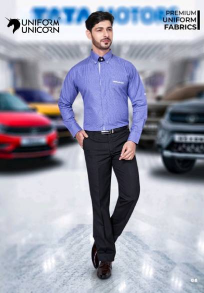 Tata Motors Sale Manager Uniform With Blue Shirt And Black Pant Manufacturers,Suppliers, Exporters in Surat