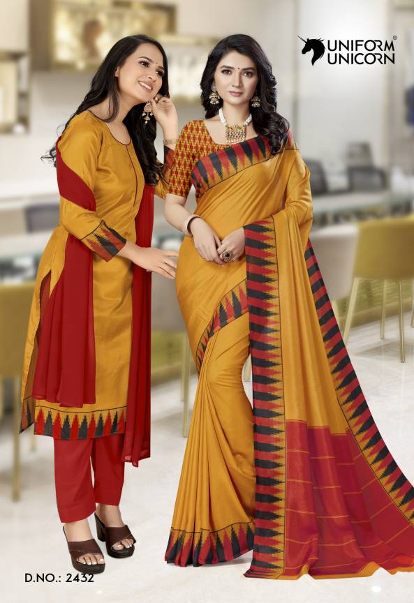 Uniform Saree And Salwar Suit For Jewellryshowroom Manufacturers, Suppliers, Exporters in Surat