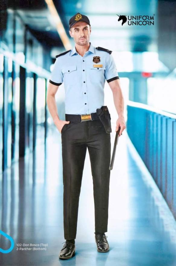Watchman Staff Uniform With Double Pocket And Short Sleeves Manufacturers, Suppliers, Exporters in Surat