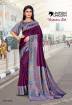 Wine Colour Most Required Uniform Saree In India For Teachers, Corporate, Institute Manufacturers, Suppliers, Exporters in Surat