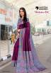 Wine Colour Most Required Uniform Saree In India For Teachers, Corporate, Institute Manufacturers, Suppliers, Exporters in Surat